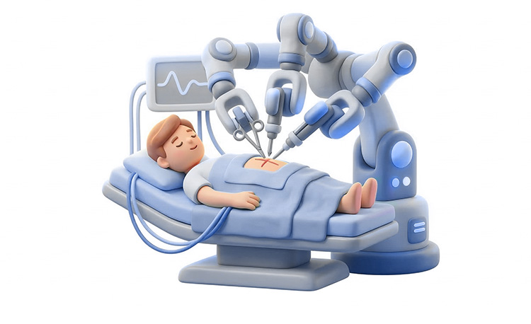 다빈치 로봇 수술 이미지